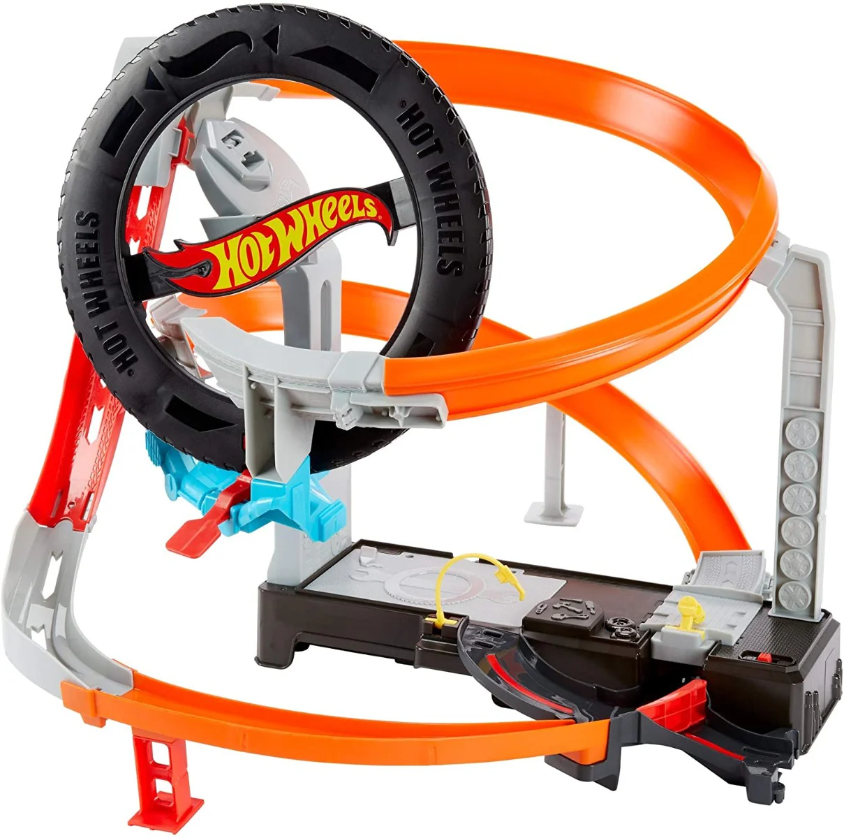Hot Wheels Hyper-Boost Tire Shop Playset GJL16 - Image 6