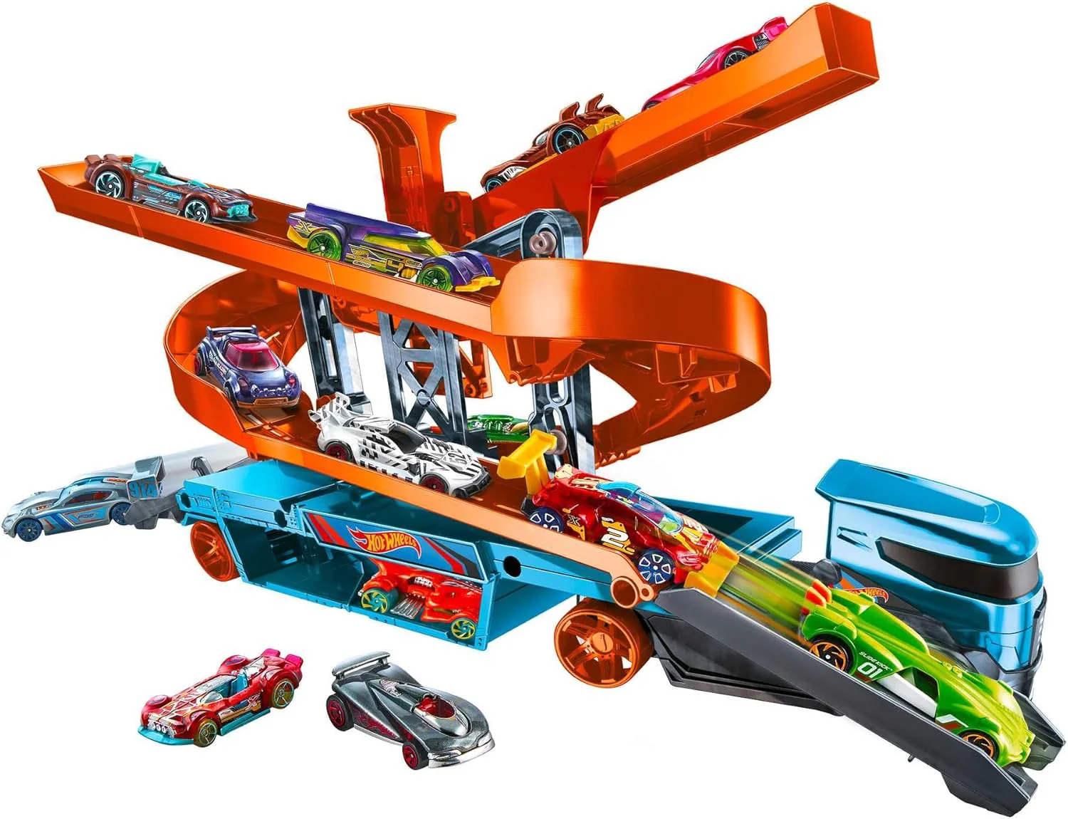 Hot Wheels Lift & Launch Asstd. JMJ52 - Image 4