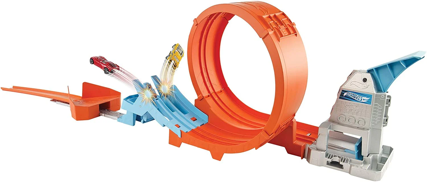 Hot Wheels Loop Stunt Champion Action Track Set GTV13 - Image 2