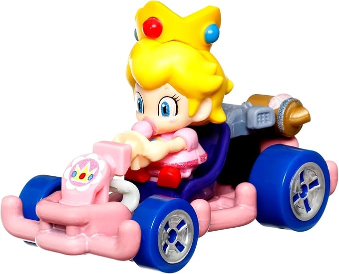 Hot Wheels Mario Kart - Baby Peach Pipe Frame HDB30/GBG25 - Image 3