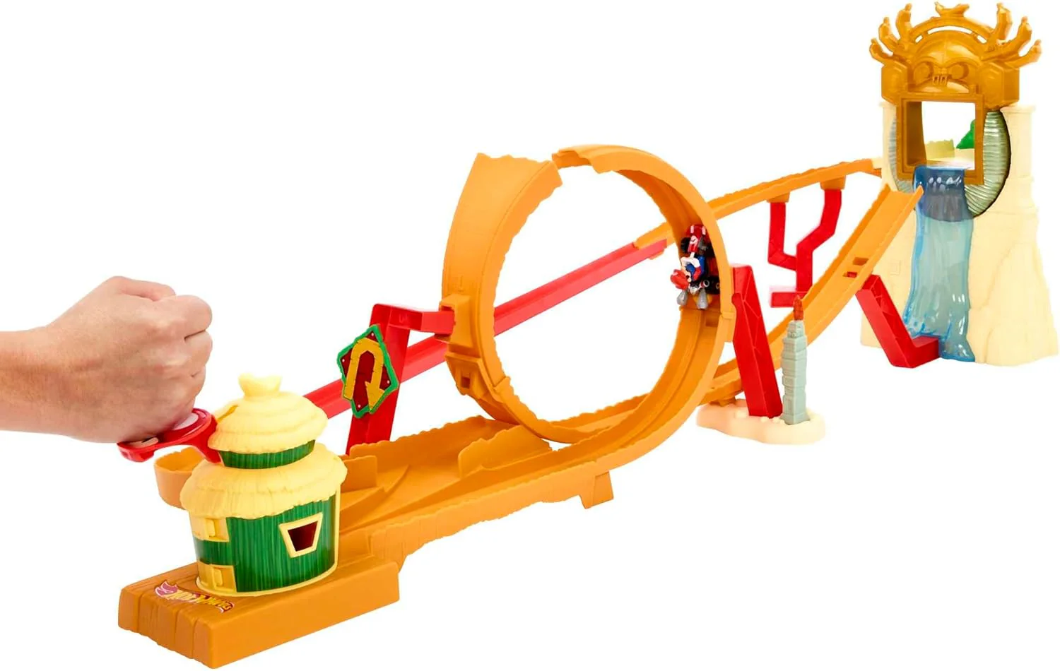 Hot Wheels Mario Kart Kong Island Track Playset HMK49 - Image 4