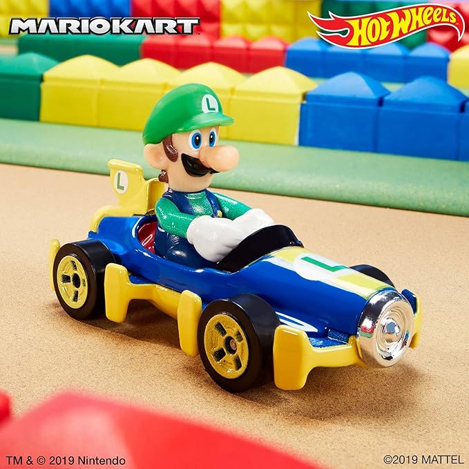 Hot Wheels Mario Kart - Luigi Mach 8 GBG27/GBG25 - Image 2