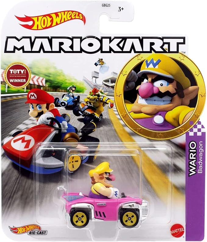 Hot Wheels Mario Kart - Wario GRN22/GBG25 - Image 2