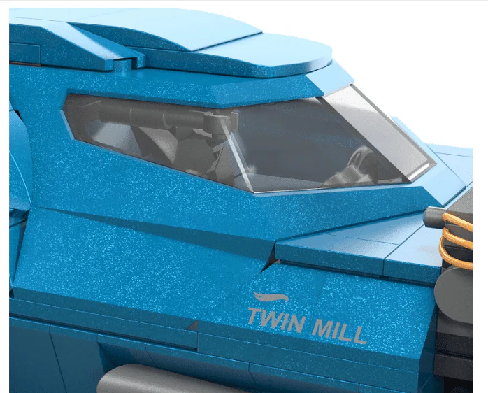 Hot Wheels Mega Construx Construction Set - Twin Mill HKV07 - Image 5