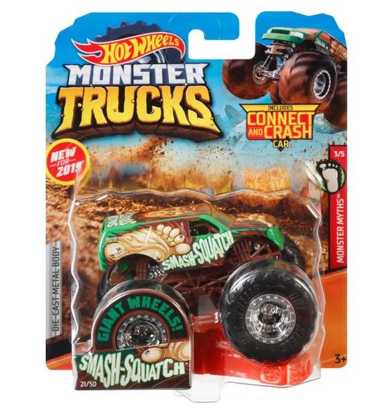 Hot Wheels Monster Truck Basic Pack of 1 (1:64, Styles May Vary) - Image 3