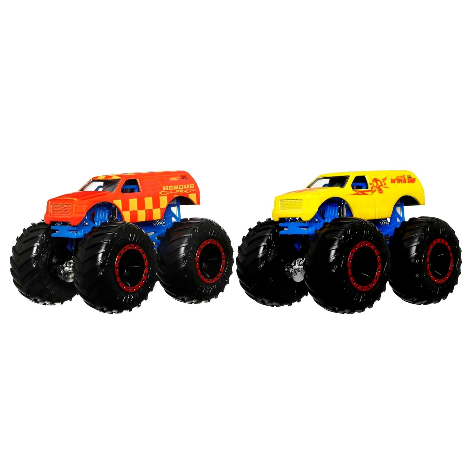 Hot Wheels Monster Truck Color Shifter Podium Crasher HGX08/HGX06 - Image 6