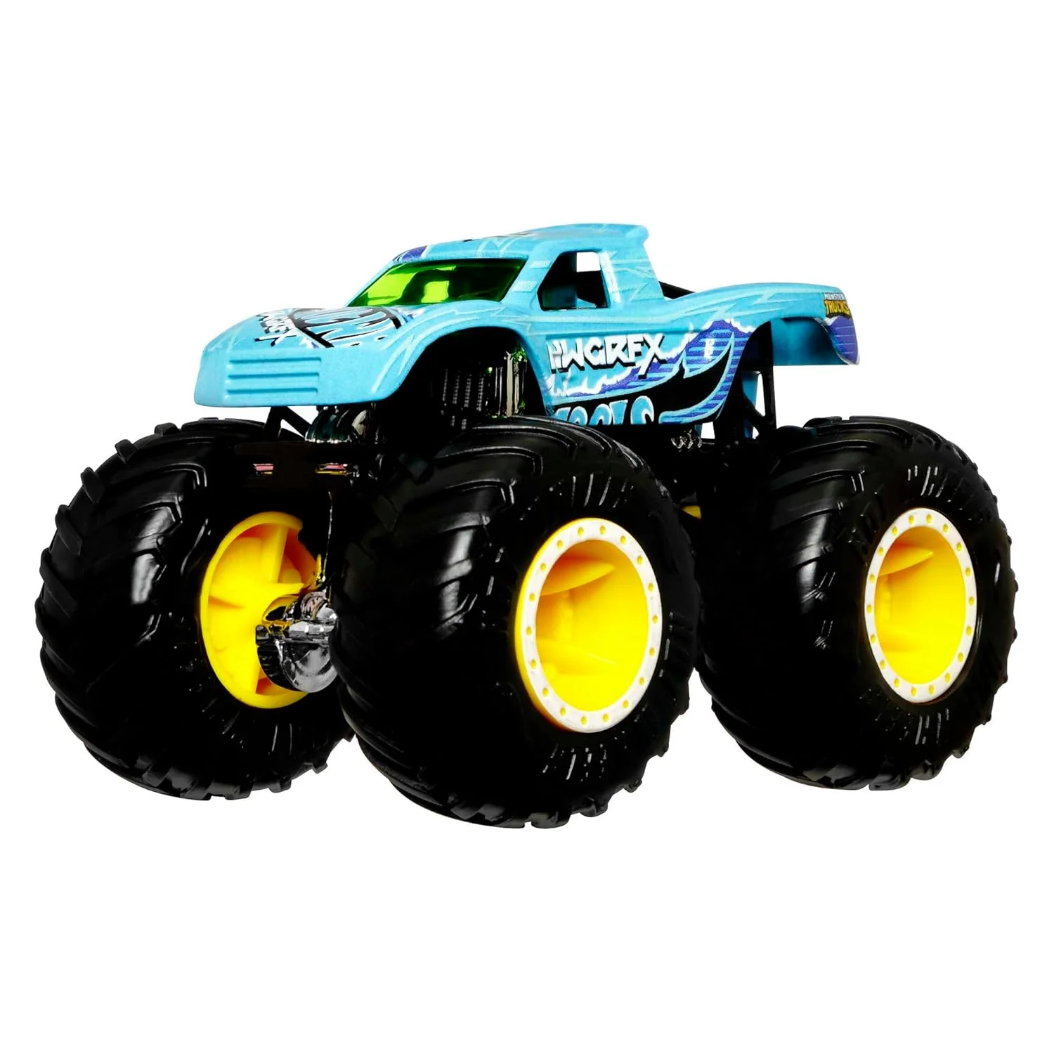 Hot Wheels Monster Truck Color Shifter Podium Crasher HGX08/HGX06 - Image 8