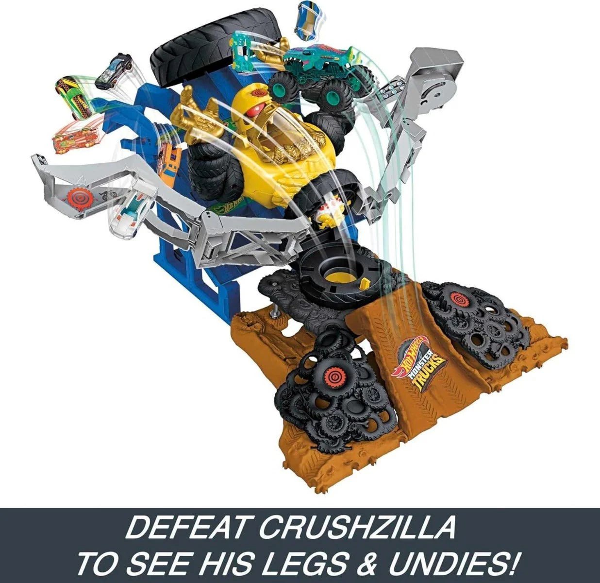 Hot Wheels Monster Trucks Arena World Championship Playset HPN71 - Image 3