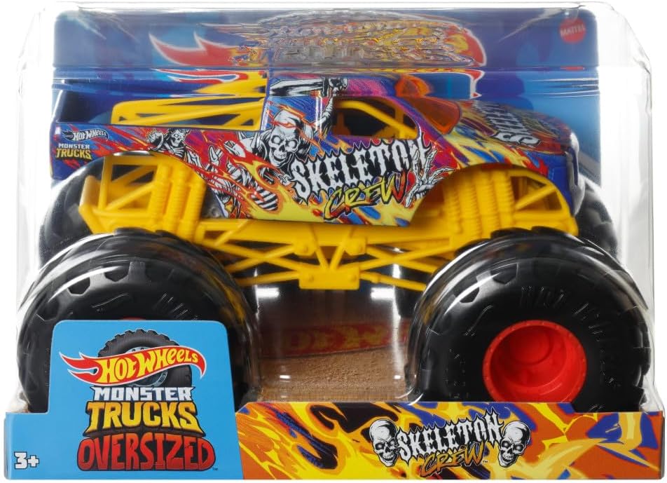 Hot Wheels Monster Trucks Oversized - Skeleton Crew HWG79/FYJ83