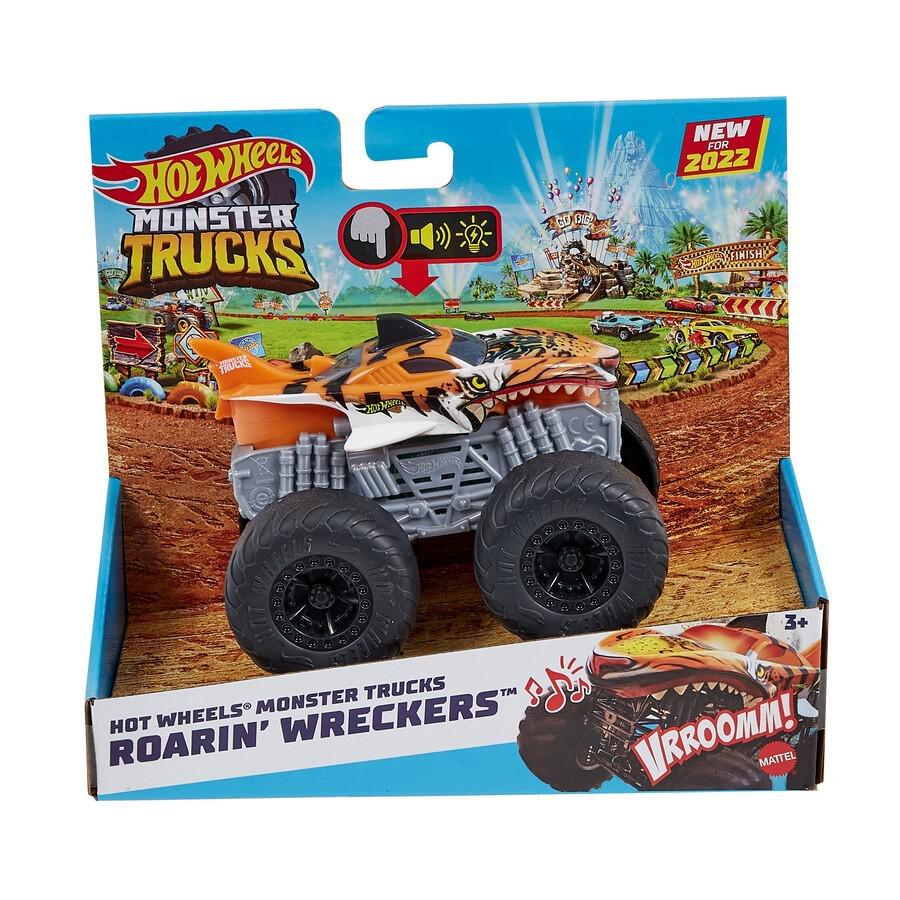 Hot Wheels Monster Trucks Roarin' Wreckers Dem Derby HDX60 - Image 3