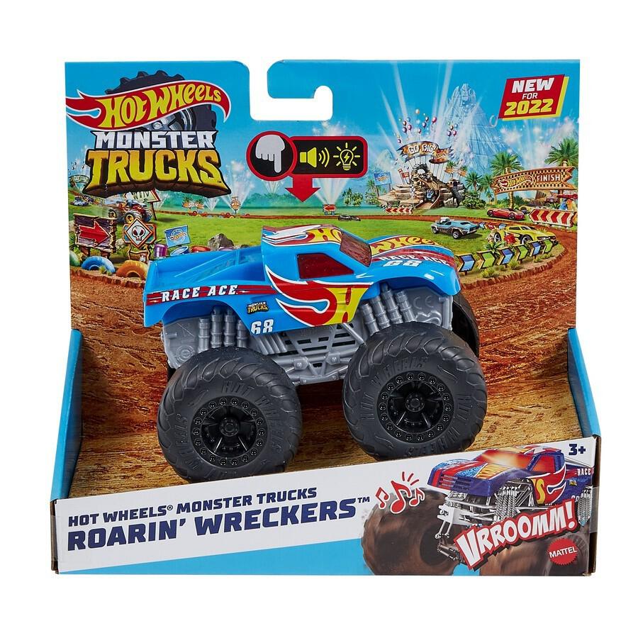 Hot Wheels Monster Trucks Roarin' Wreckers Dem Derby HDX60 - Image 4
