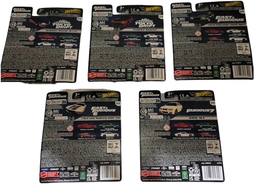Hot Wheels Premium Fast & Furious Diecast Asstd. HNW46 - Image 4