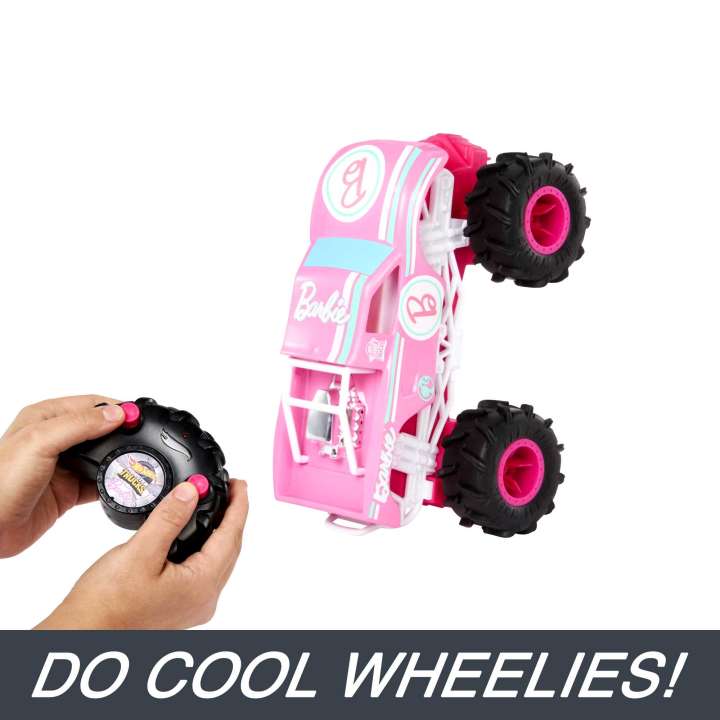 Hot Wheels Remote controlled 1:64 Barbie Monster Truck - Image 4