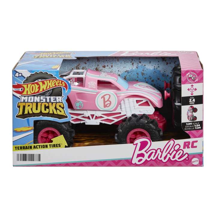 Hot Wheels Remote controlled 1:64 Barbie Monster Truck - Image 5