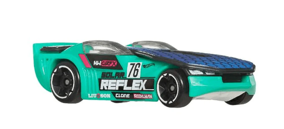 Hot Wheels Silver Series Salt Flat Racers Solar Reflex HRT81/JBY82 - Image 2