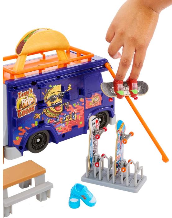 Hot Wheels Skate Taco Truck Play Case HMK00 - Image 2