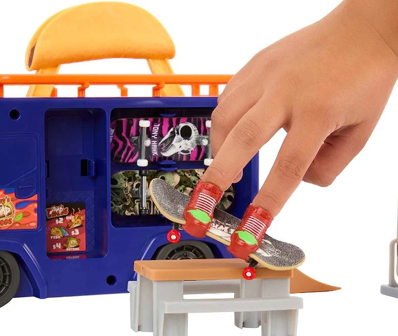 Hot Wheels Skate Taco Truck Play Case HMK00 - Image 3