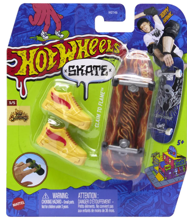 Hot Wheels Skate Tony Claim To Flame