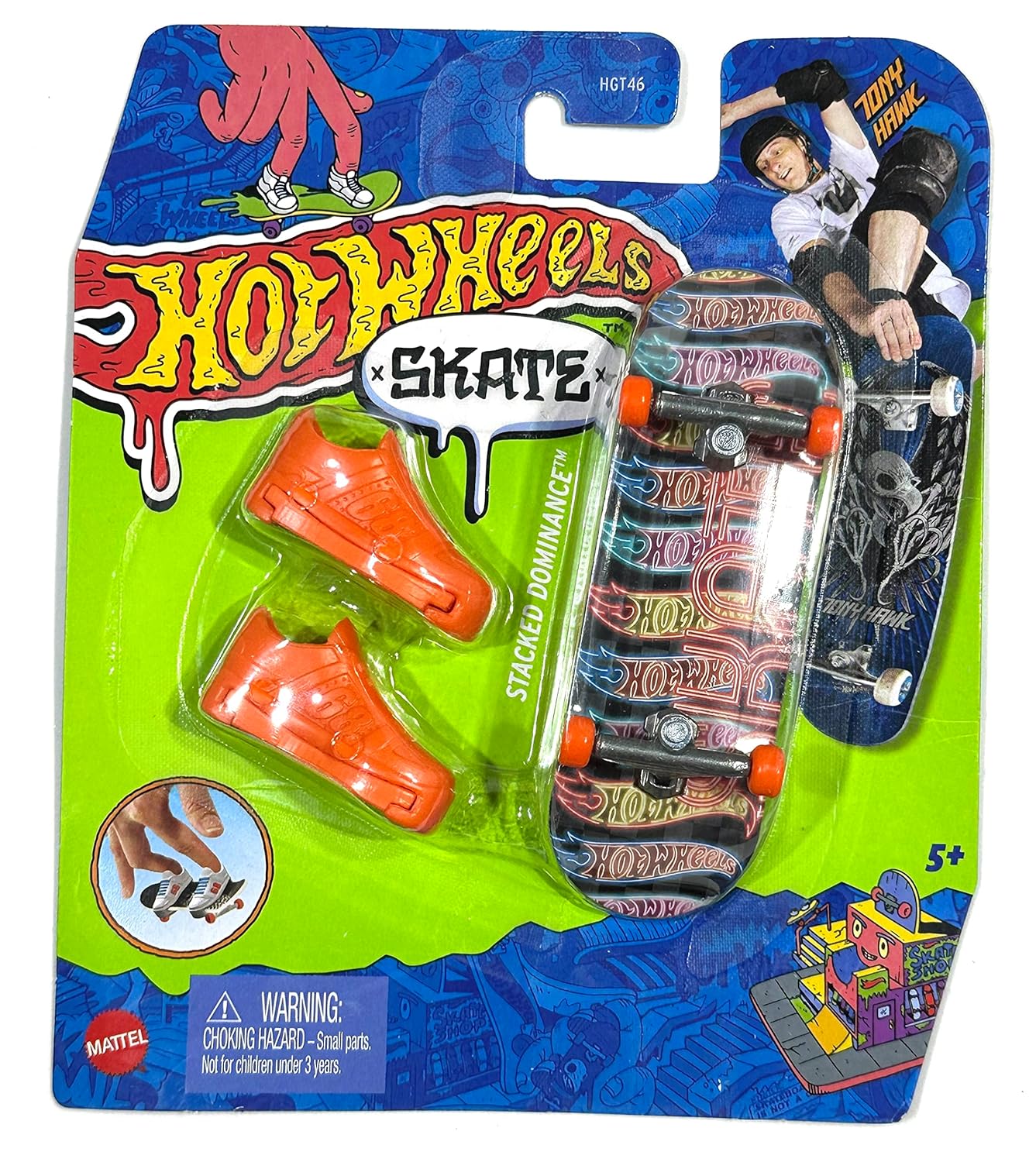 Hot Wheels Skate Tony Hawk Stacked Dominance