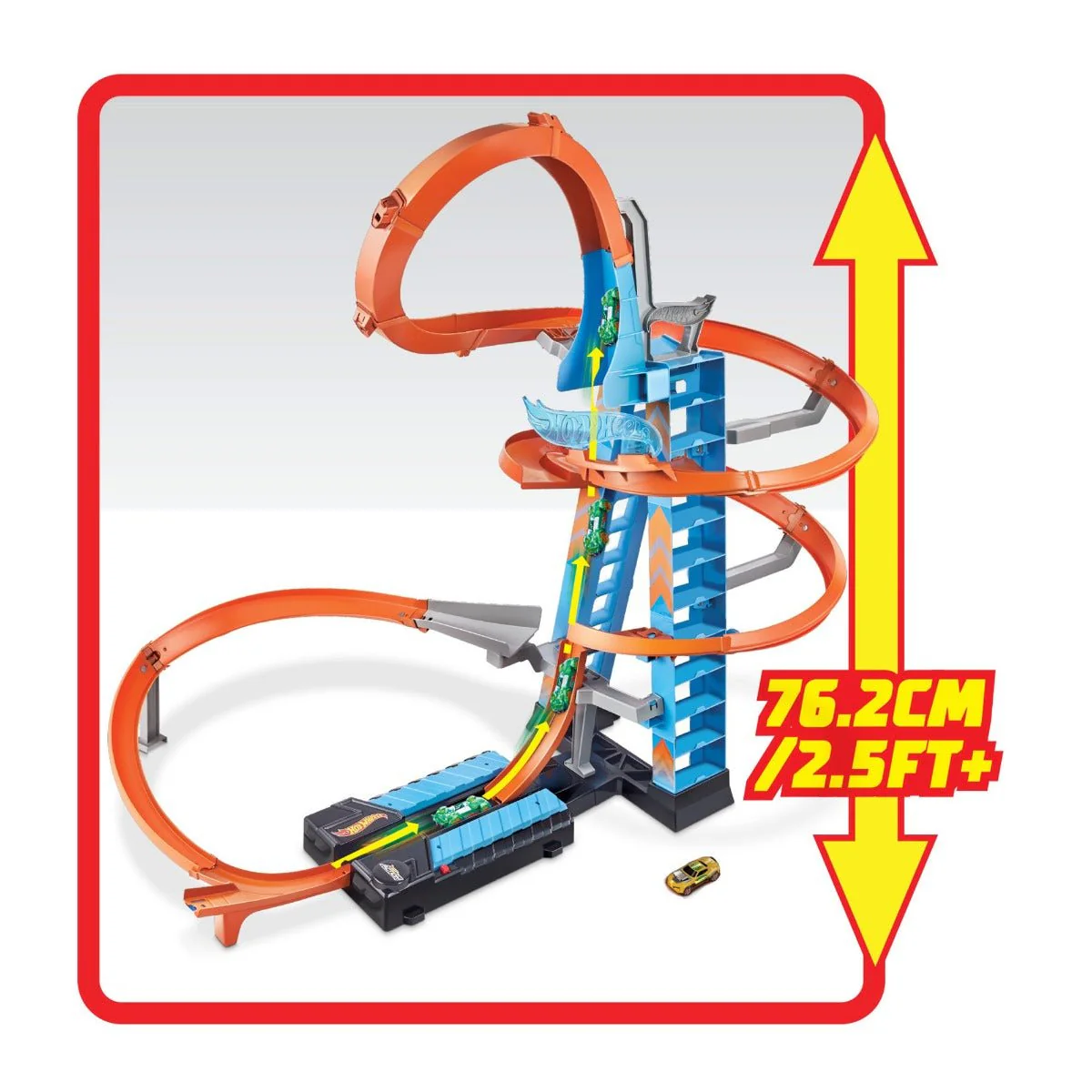 Hot Wheels Sky Crash Tower Trackset GJM76 - Image 2