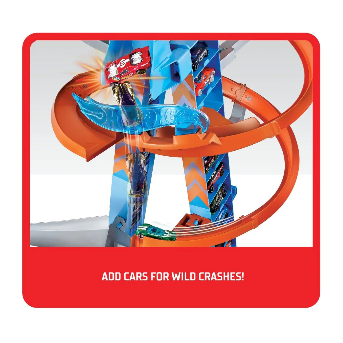 Hot Wheels Sky Crash Tower Trackset GJM76 - Image 5