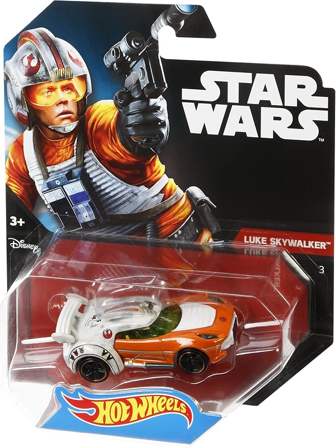 Hot Wheels Star Wars Luke Skywalker Diecast Car - Image 5