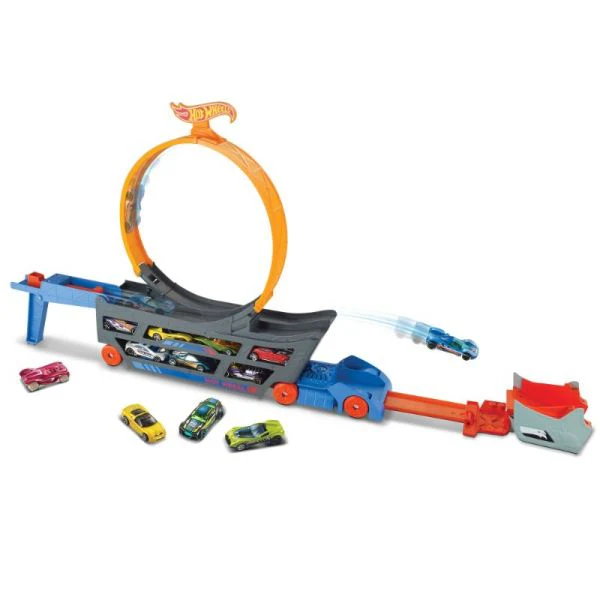 Hot Wheels Stunt n Go Track Set Transporter Storage GCK38 - Image 3