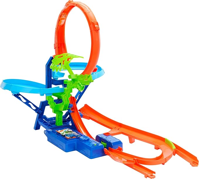 Hot Wheels Stunt Tracks Mid-Air Crash JFD12 - Image 6