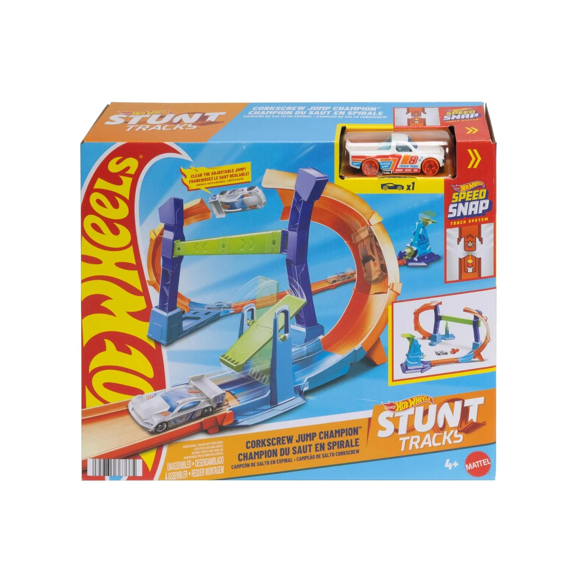 Hot Wheels Stunt Tracks Power Launch Champion - Image 2