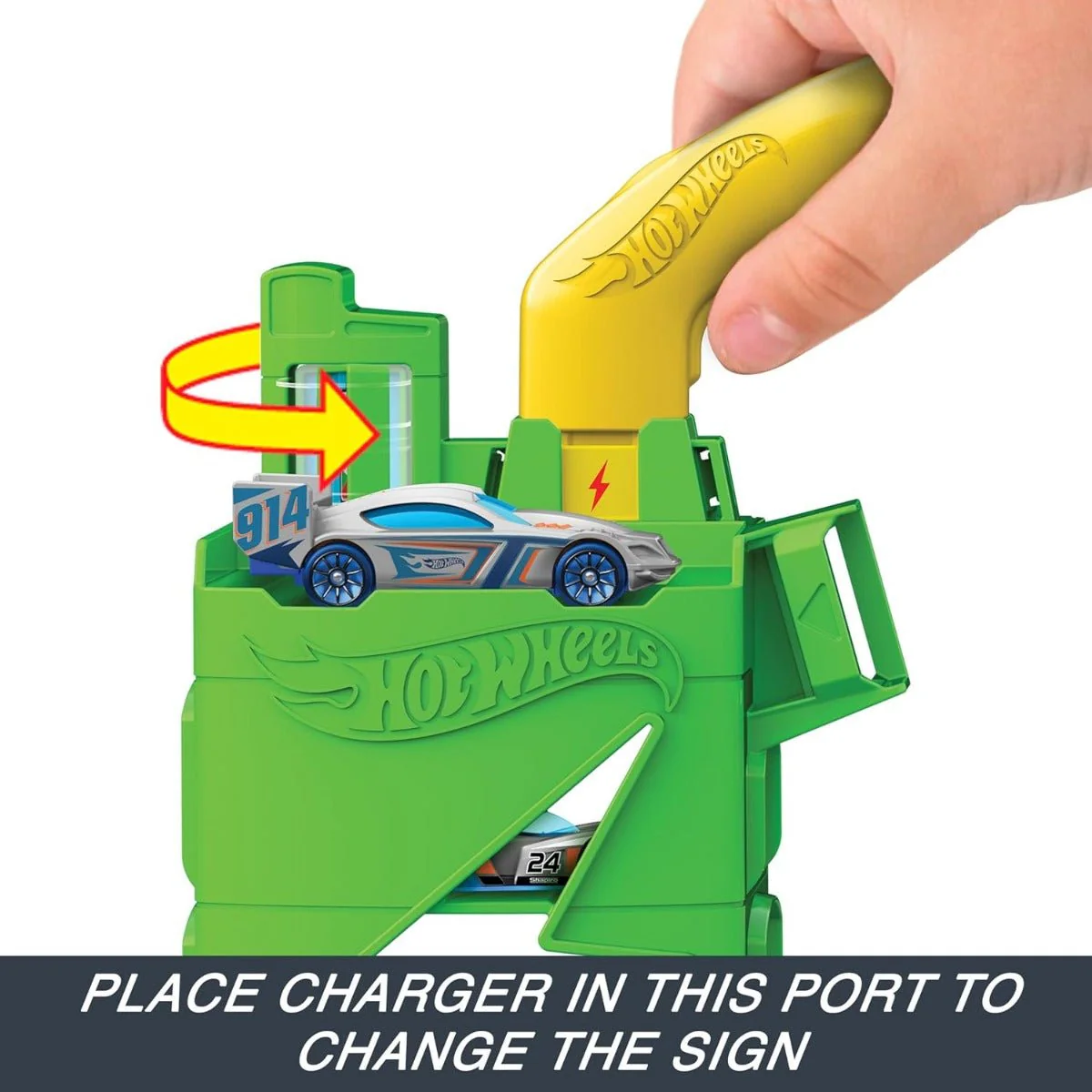 Hot Wheels Super Recharge Fuel Station Playset HTN79 - Image 3