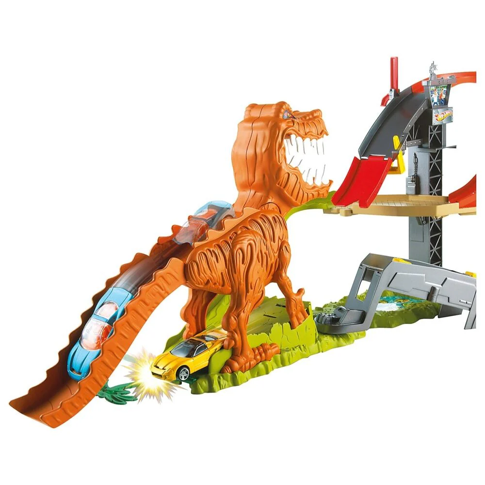 Hot Wheels T-REX Dinosaur Takedown Playset FFW81 - Image 3