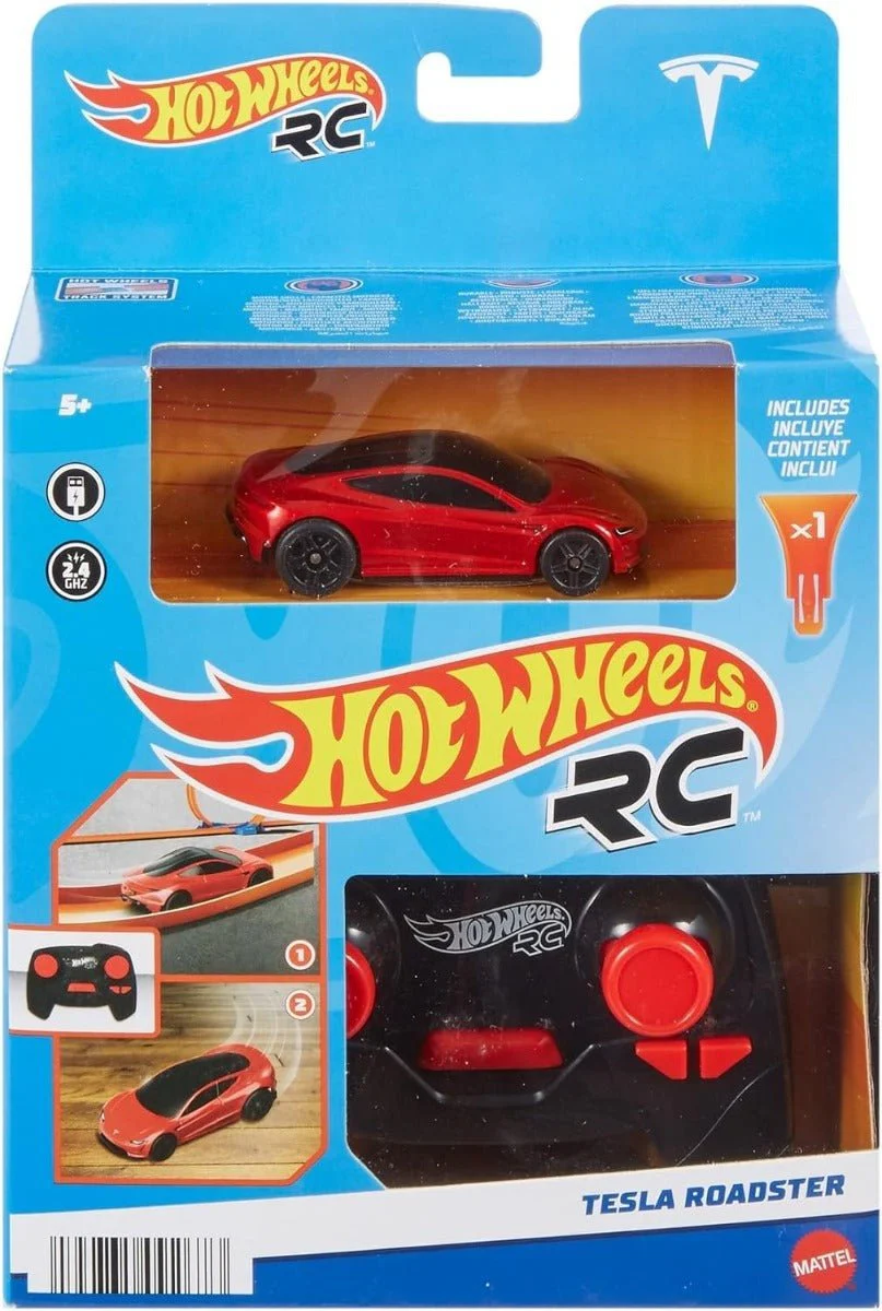 Hot Wheels Tesla Roadster 1:64 Remote Controlled Car - Image 6
