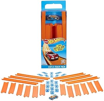 Hot Wheels Track Builder Straight Track With Car [BHT77] - Image 3