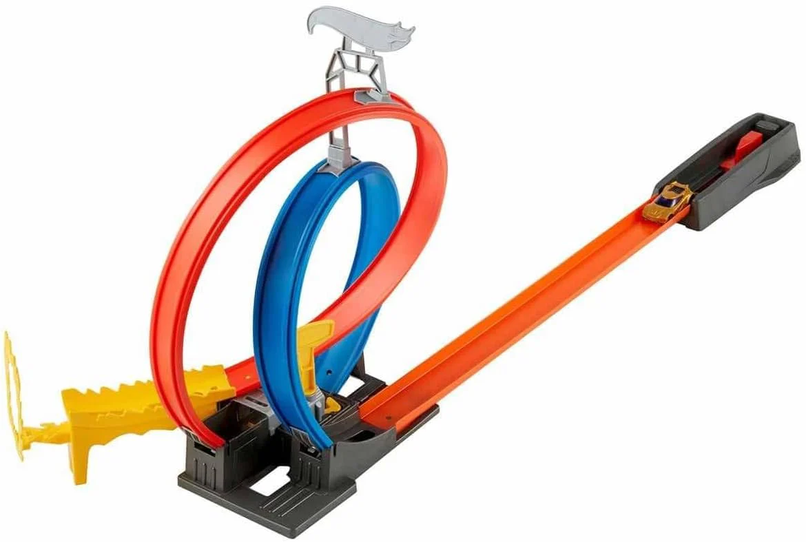 Hotwheels Action Energy Power Loops Track Set with Car - Image 3