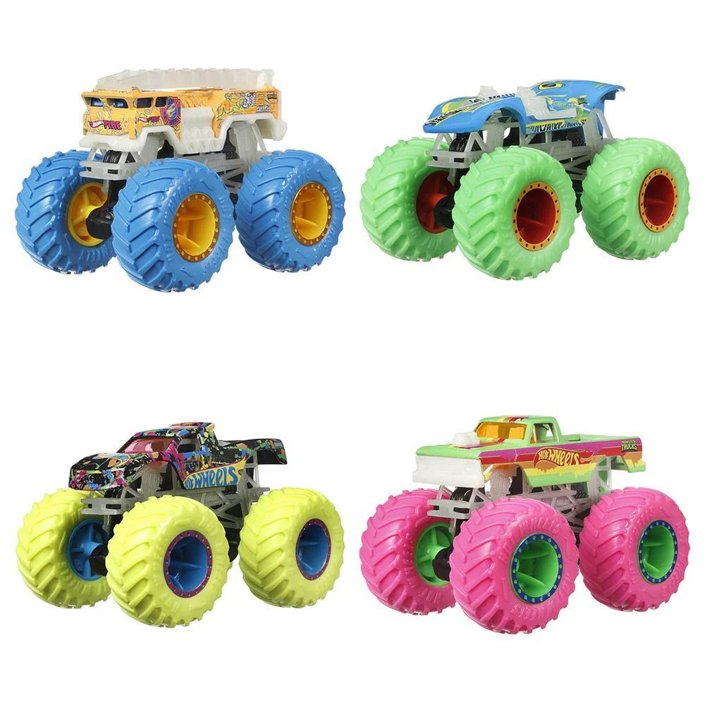Hotwheels Monster Trucks Glow In The Dark Diecast 1:64 HCB50