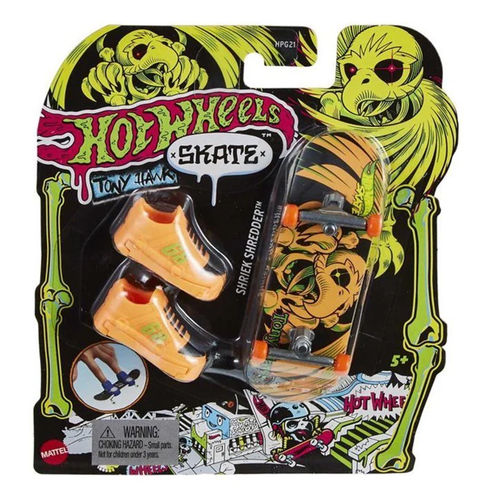 Hotwheels Skates Neon Bones Tony Hawk - Shriek Shredder - Image 5