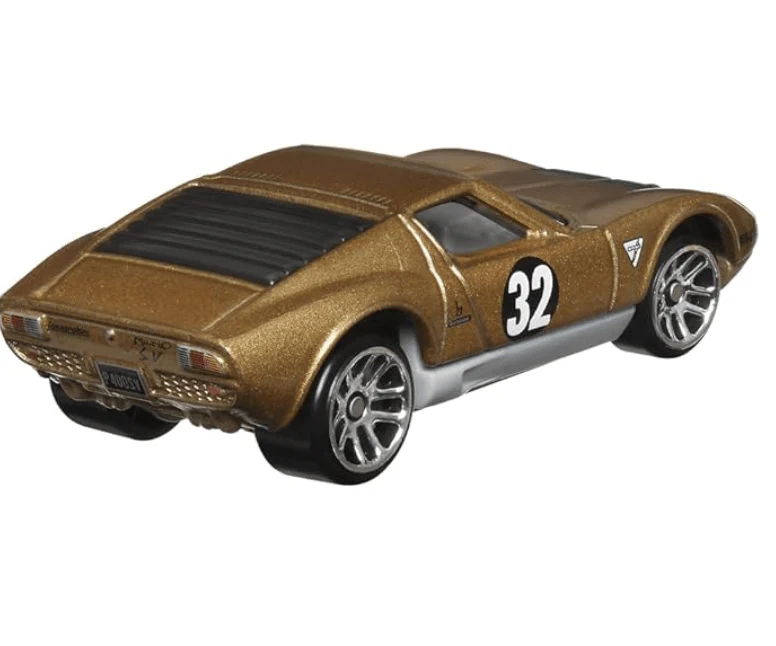 Hotwheels Themed Vintage 1971 Lamborghini Mura SV Diecast Car HRV03/HRT81 - Image 2
