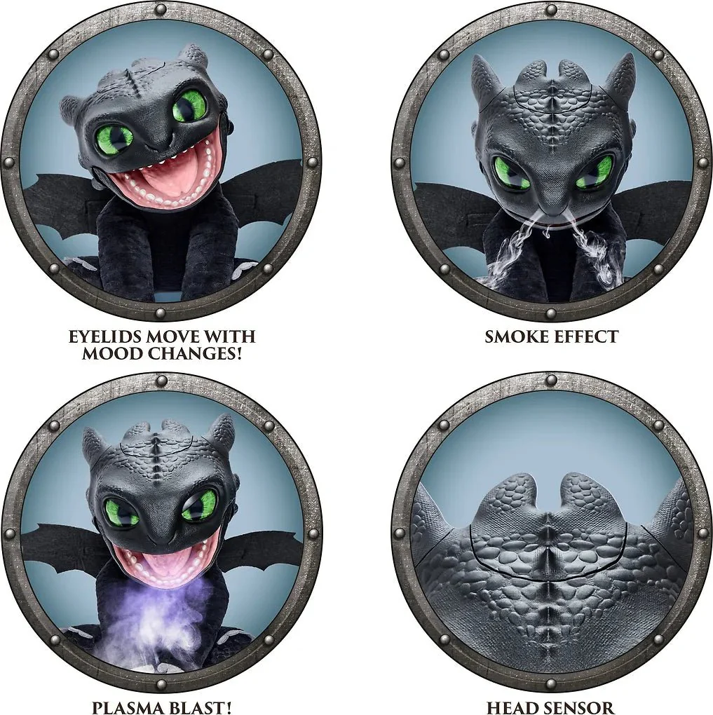 How To Train Your Dragon Real Toothless Puppetronic HTTYD-1001-01 - Image 3