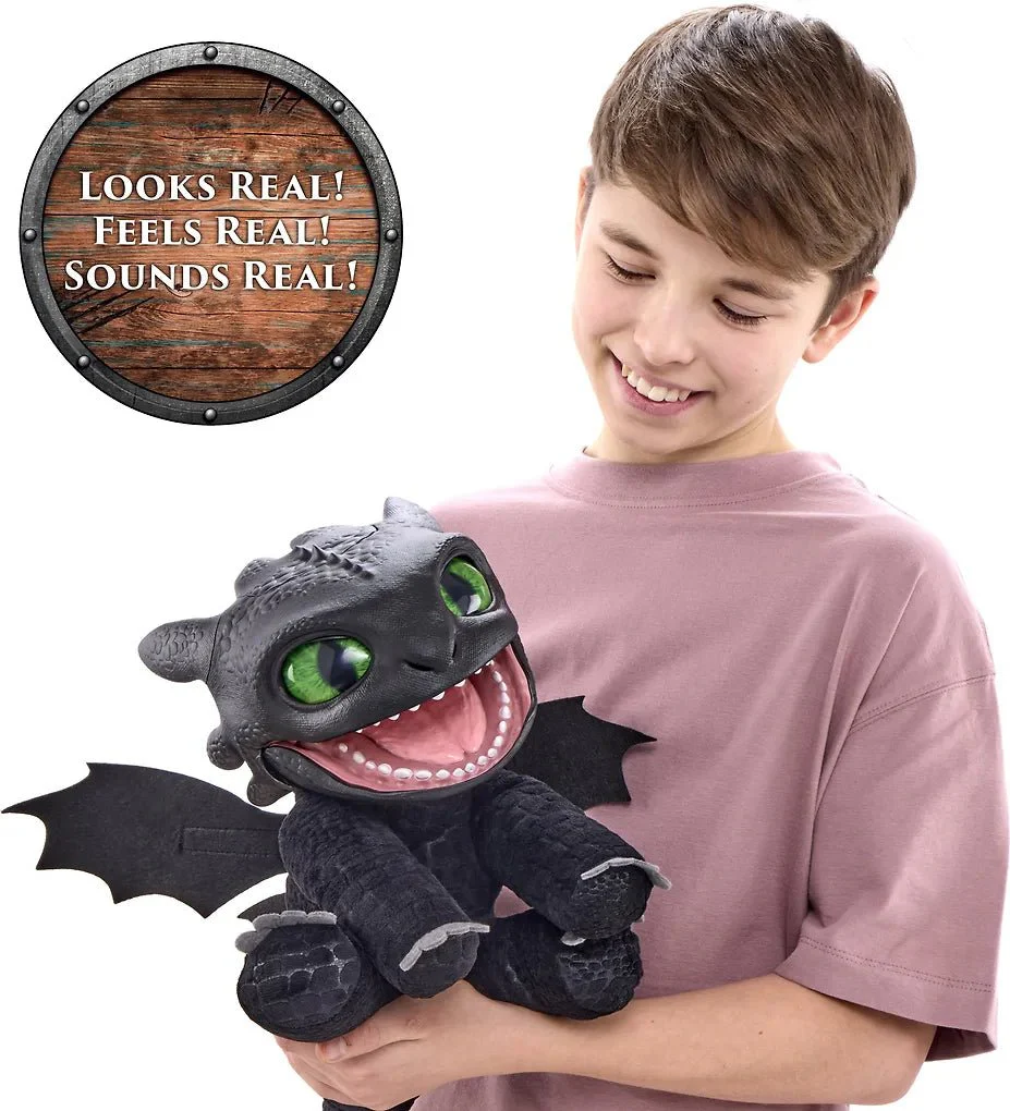 How To Train Your Dragon Real Toothless Puppetronic HTTYD-1001-01 - Image 5