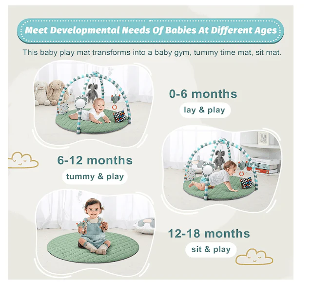 Hu-Baby Activity Play Gym P5748/69881 - Image 2