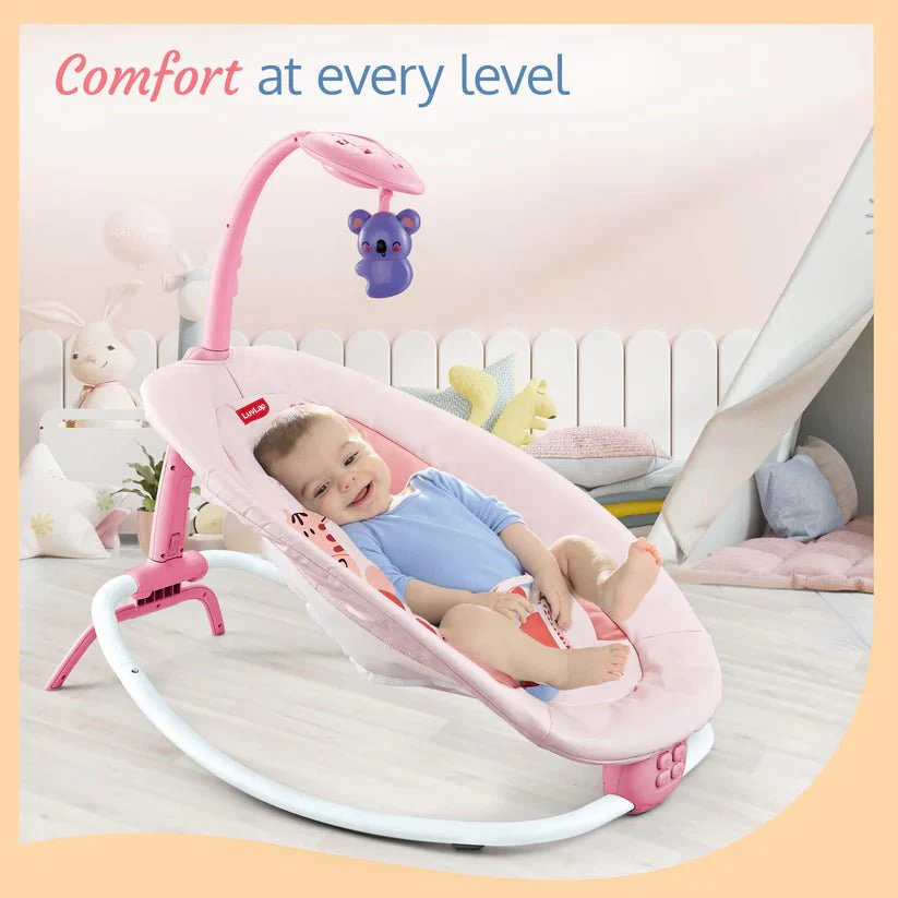 Hu-Baby Rhythic Rocker Chair Pink B2117/69850 - Image 5
