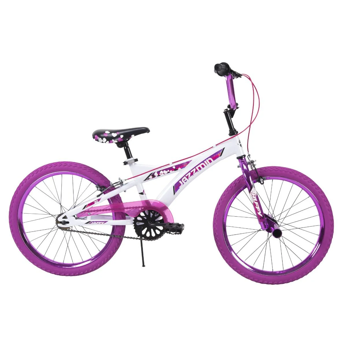 Huffy Jazzmin Metaloid Girls Bike Hot Pink 20 inch 23099 - Image 2
