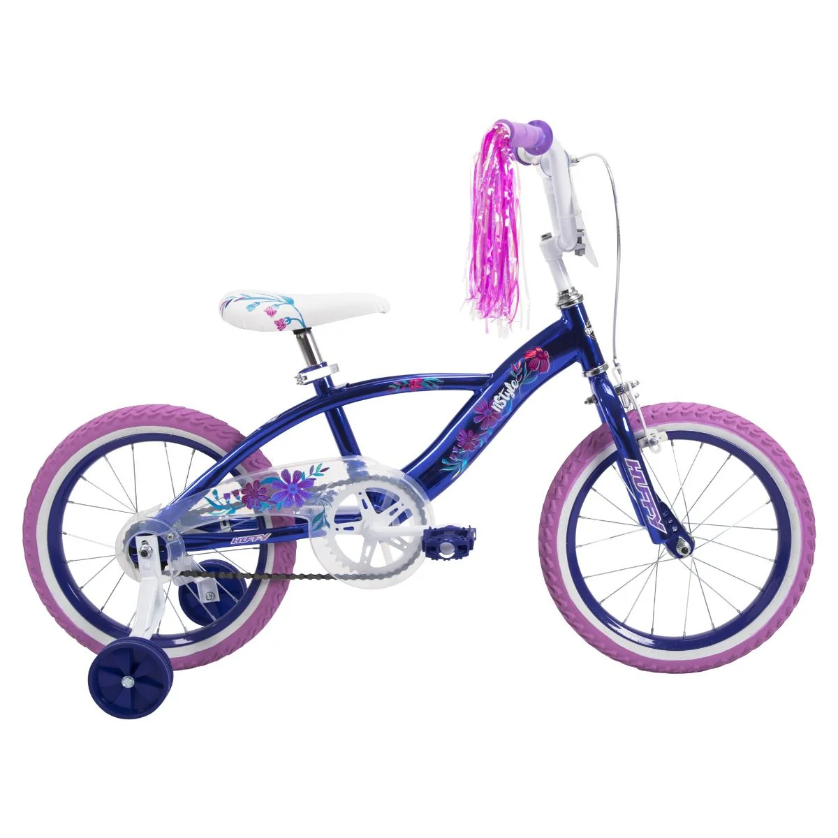 Huffy n Style Kids Bike Purple 16 inch 21839 - Image 2