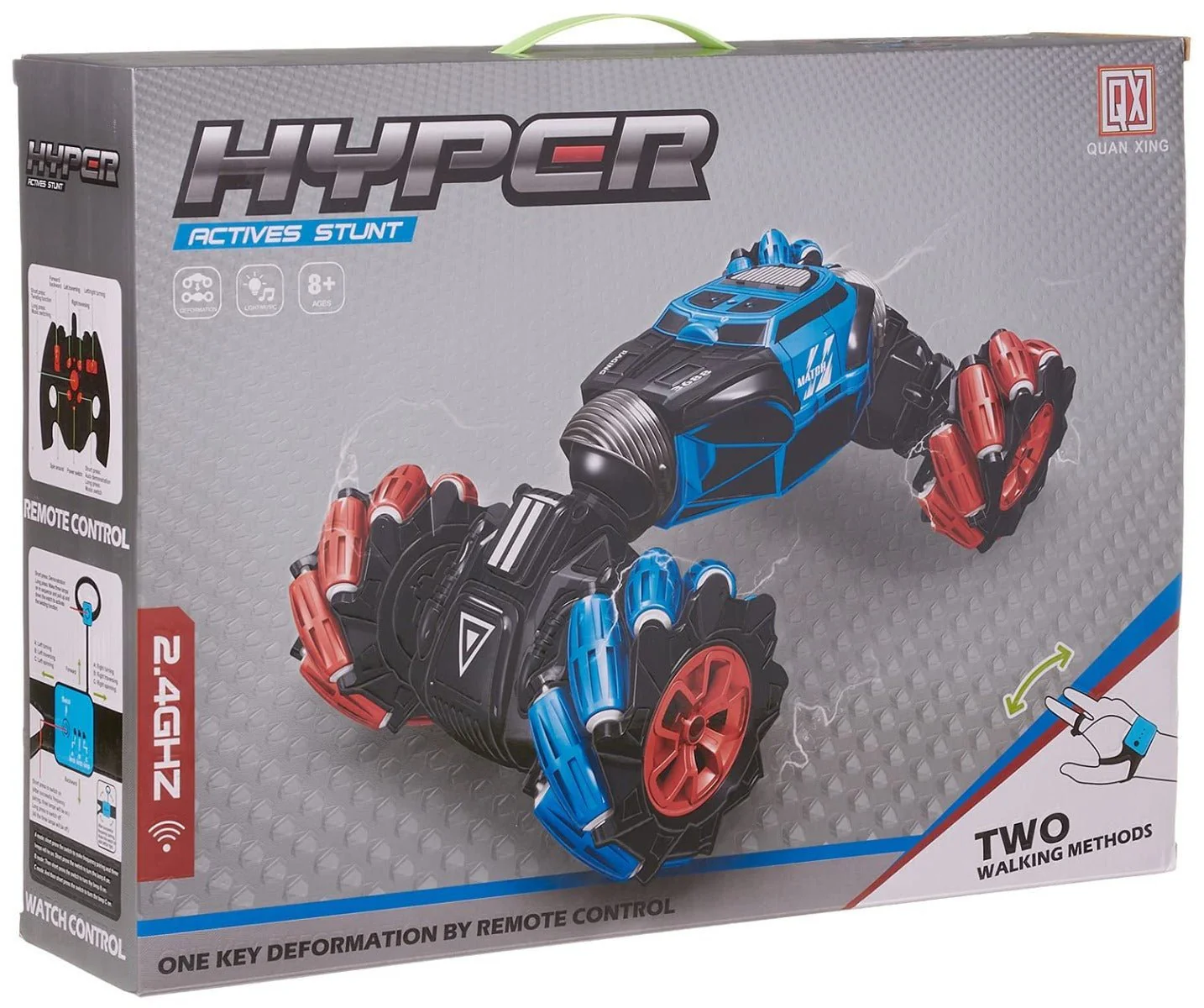 Hyper Active Stunt RC Car QX3688-25 - Image 3
