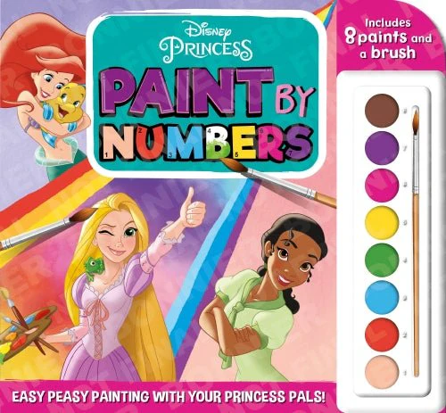 Igloo Books Disney Princess Paint By Numbers 2248