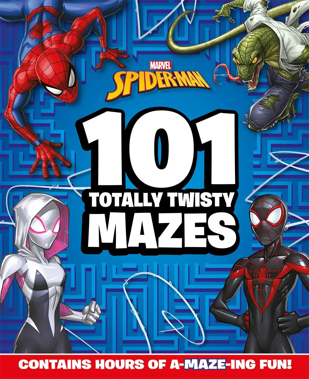 Igloo Books Marvel Spider-Man 101 Totally Twisty Mazes 2659