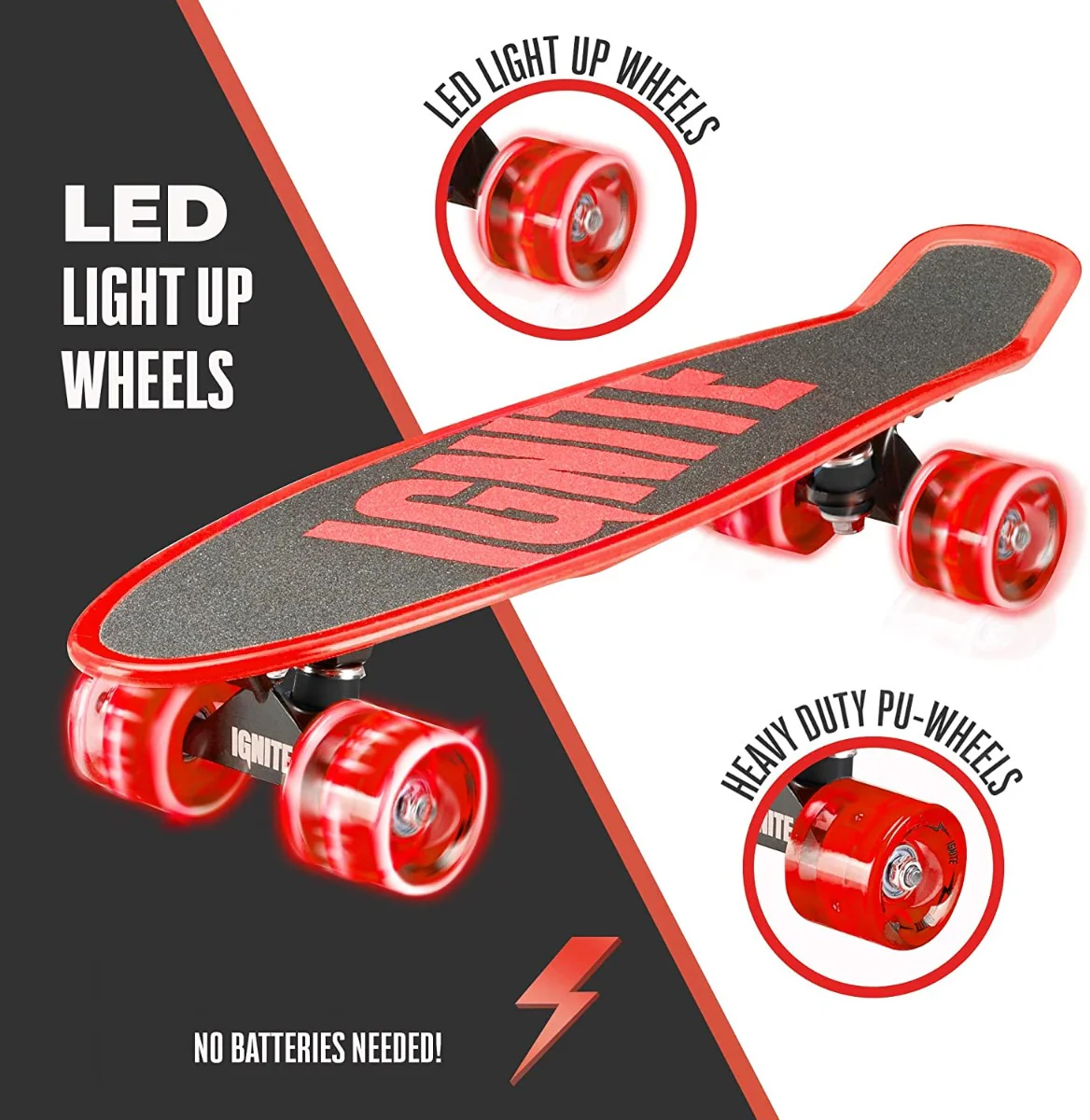 Ignite Tyro Skateboard Combo Pack Red IGN-COM-TYR-RED - Image 2
