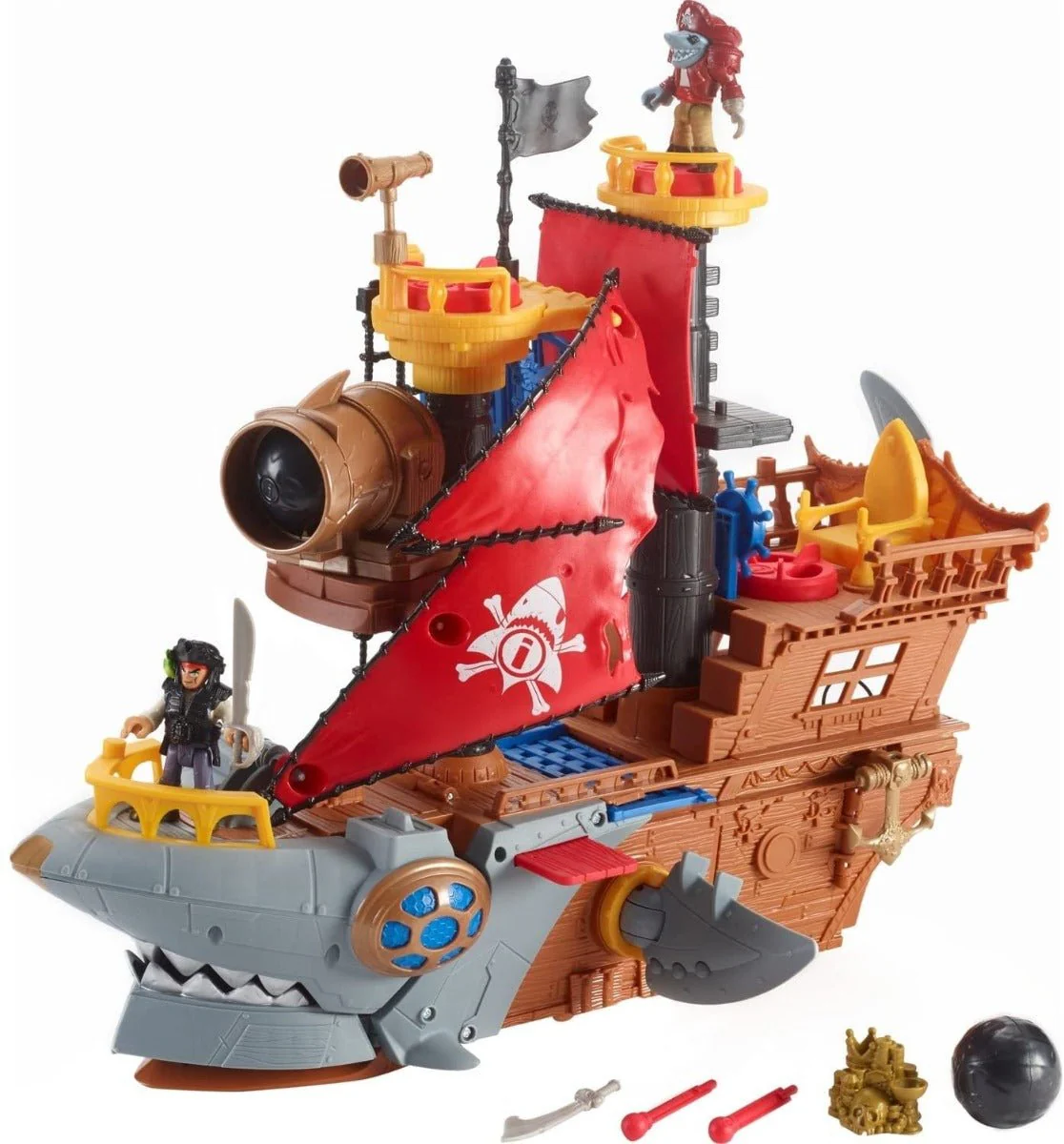 Imaginext Shark Bite Pirate Ship DHH61
