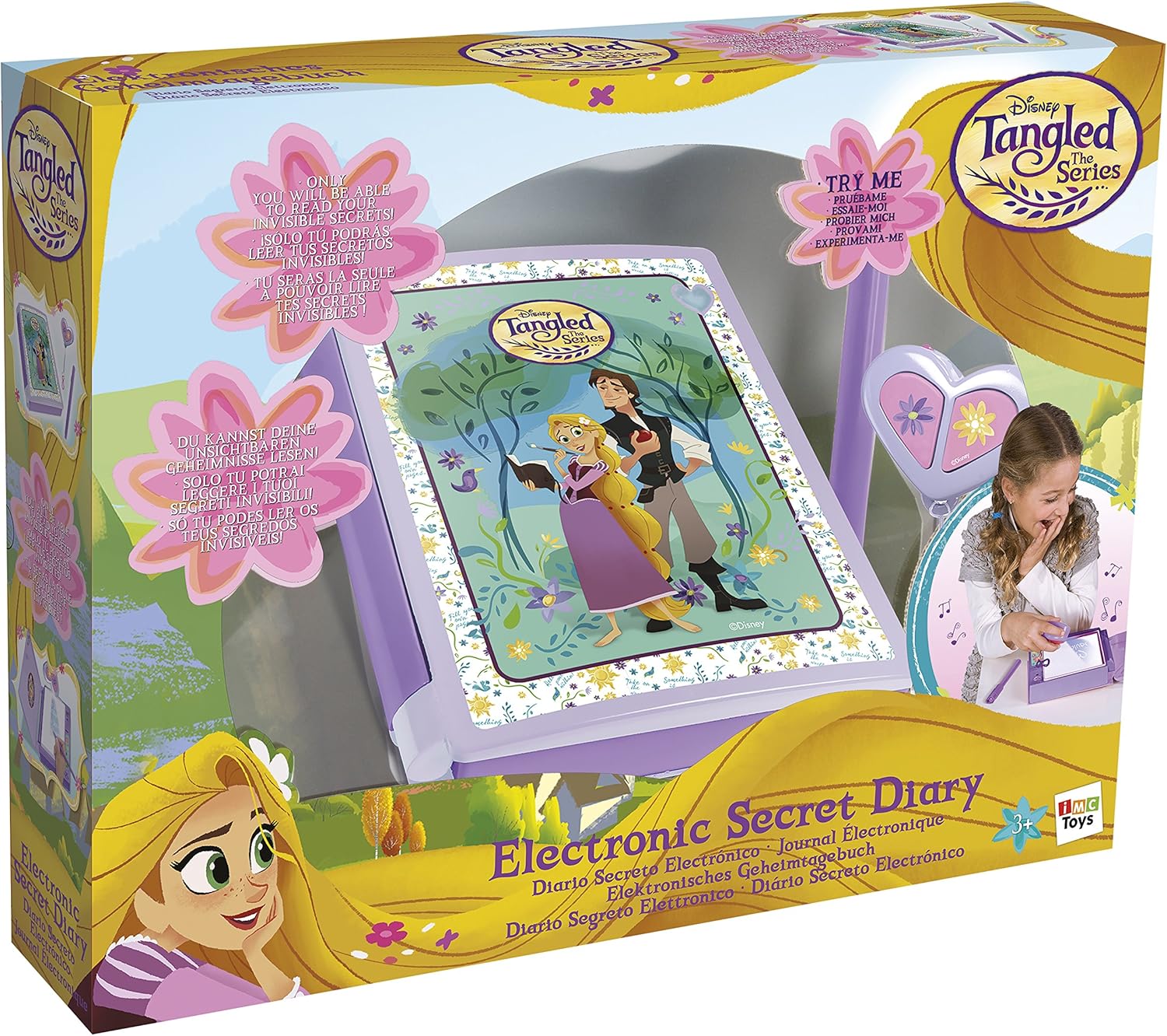 IMC TOYS Tangled Electronic Diary Purple 211452
