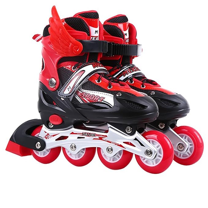 In-Line Skate Shoes 29-33 Red 8901CDT-S